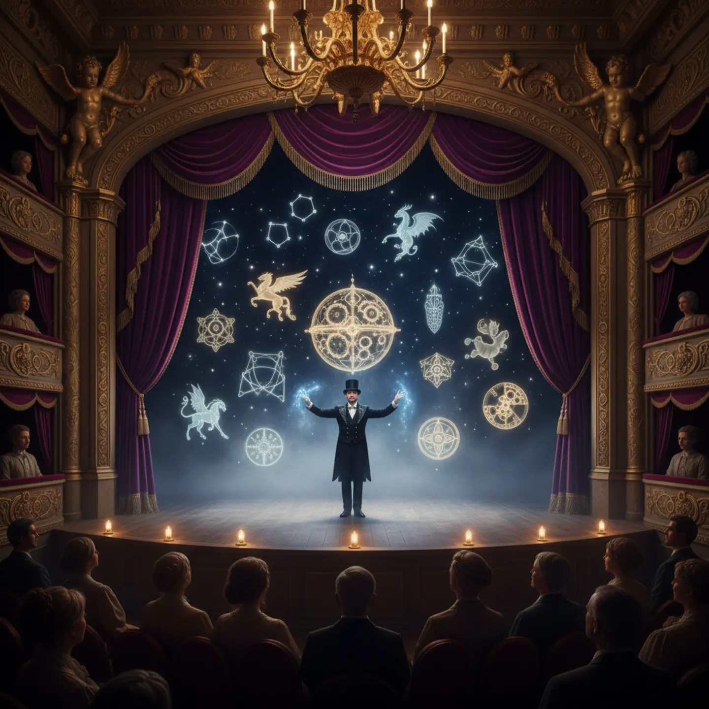Das majestätische Grand Illusionicum Varieté